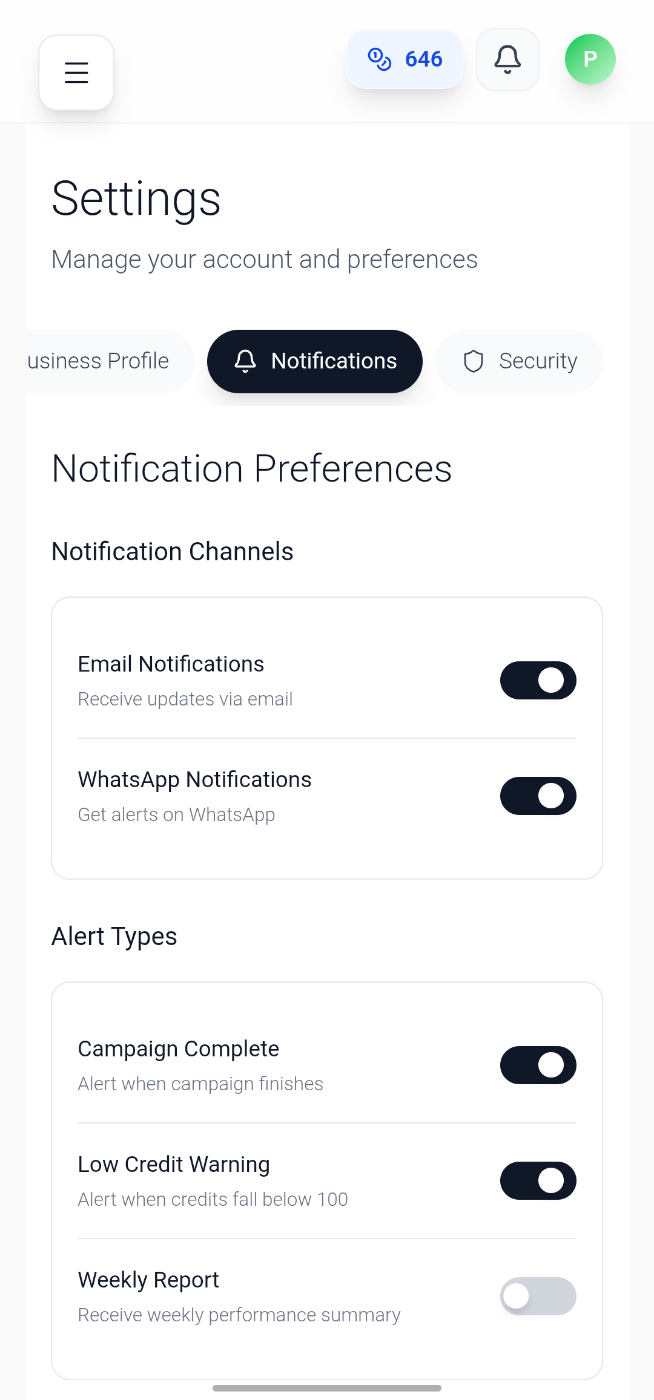Get Instant Notifications